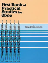 PRACTICAL STUDIES FOR OBOE #1 cover